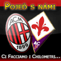 Výjezd na zápas AC Milán - Fiorentina